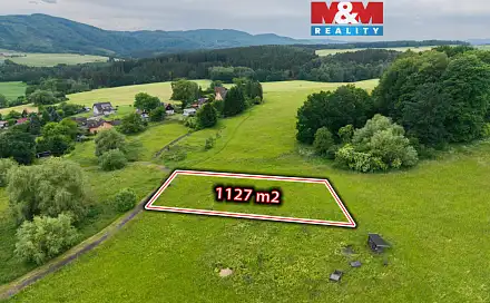 prodej
stavebního pozemku 1 127 m²
