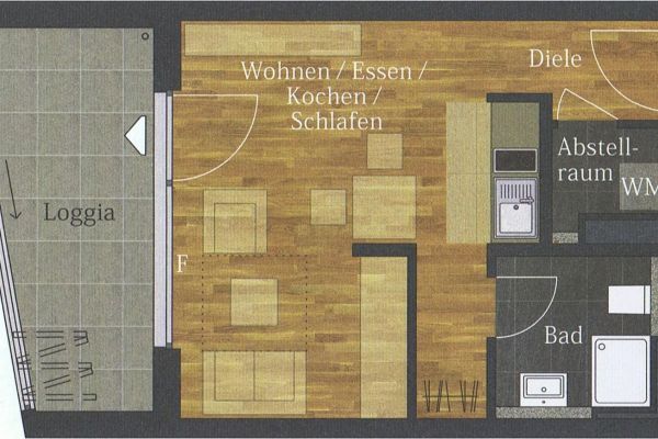 Prodej bytu 1+1 34 m²