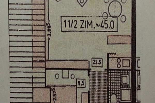 Prodej bytu 1+kk 40 m²