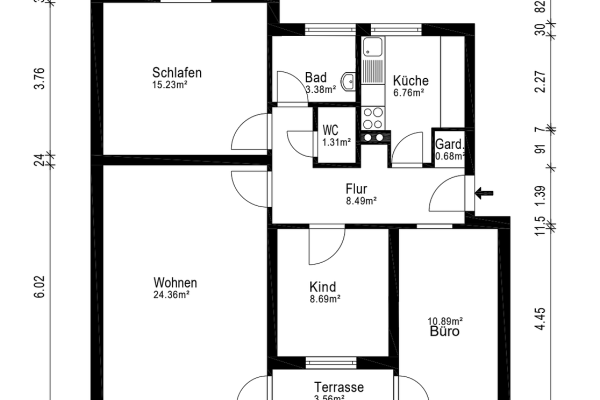 Prodej bytu 3+1 76 m²