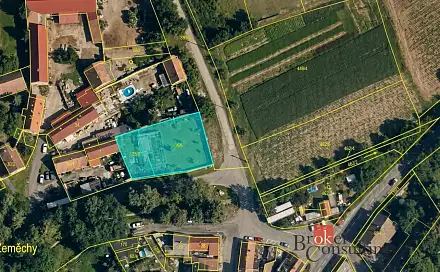 prodej
stavebního pozemku 991 m²