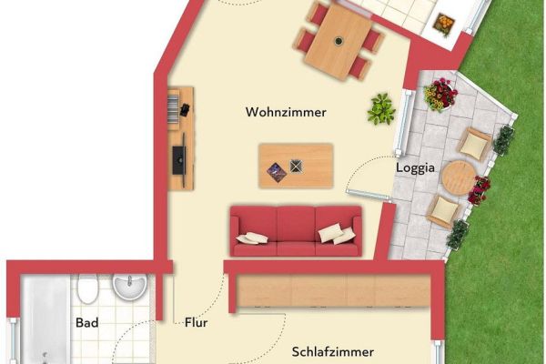 Prodej bytu 2+1 51 m²