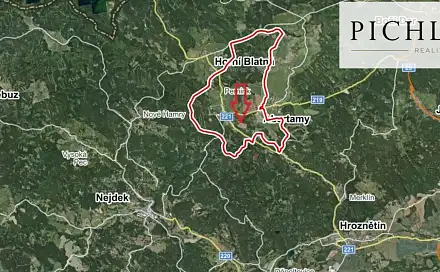 prodej
pozemku 14 284 m²