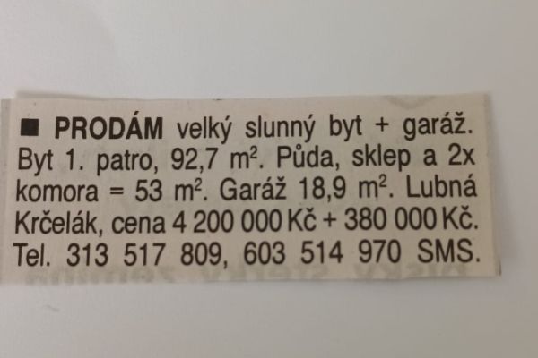 Prodej bytu 3+kk 146 m²