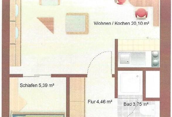 Prodej bytu 1+kk 34 m²
