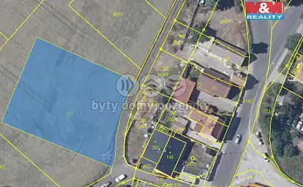 prodej
stavebního pozemku 2 167 m²