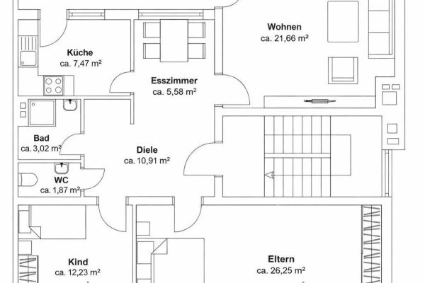 Prodej bytu 3+1 100 m²