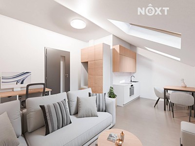 Prodej bytu 1+kk 27 m² (Jednopodlažní)